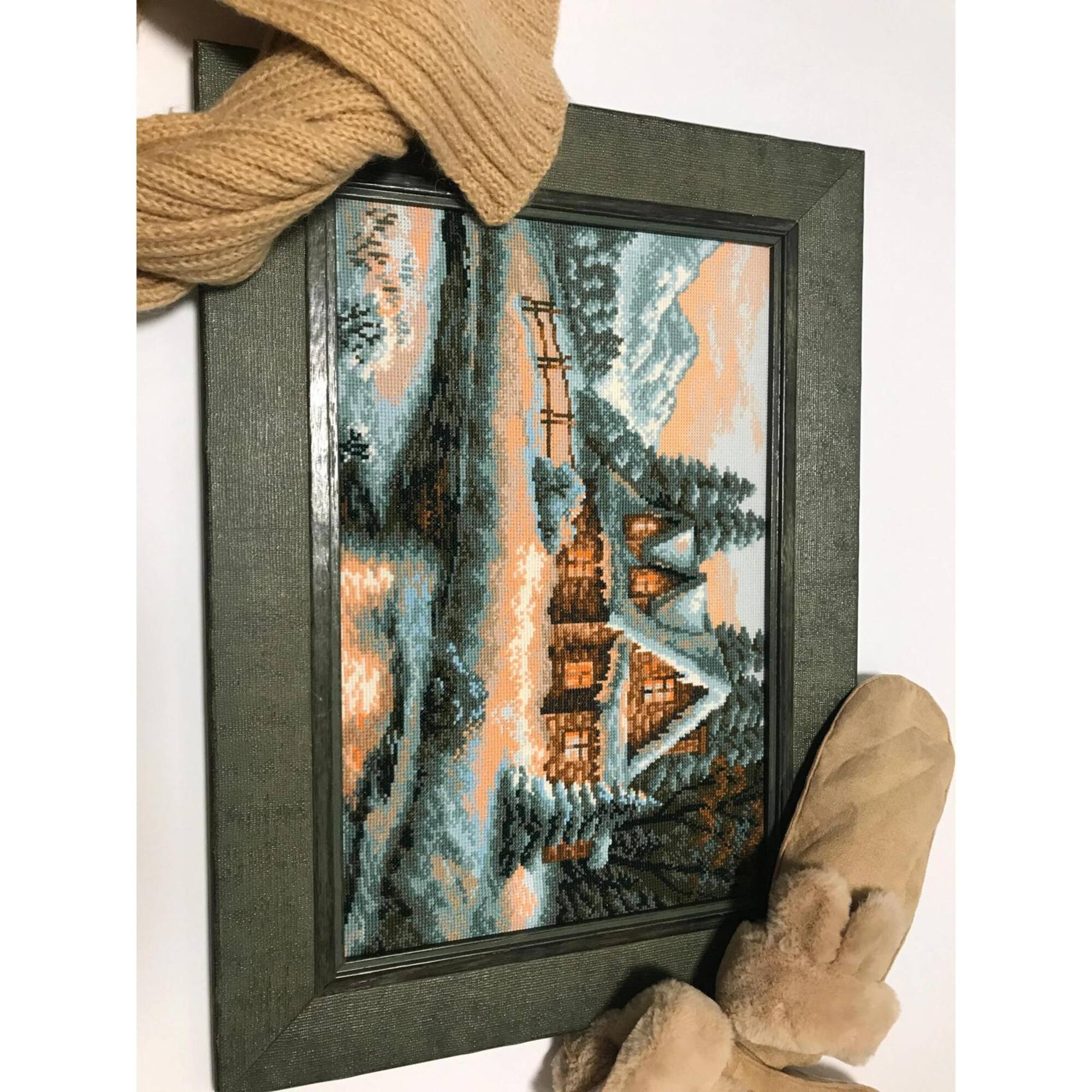 RIOLIS Winter View Counted Cross Stitch Kit